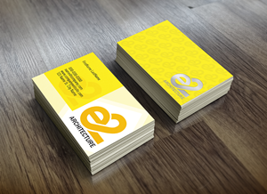 Business Card Design by peejay for E2 Architecture | Design: #29053350