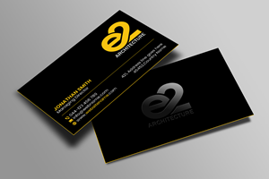 Diseño de Tarjeta de Presentación por Creations Box 2015 para E2 Architecture | Diseño: #29034256