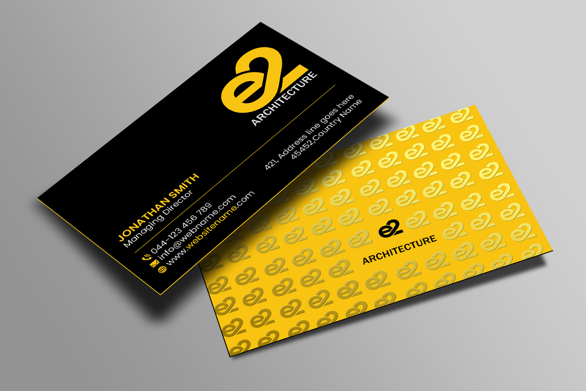 Business Card Design by Creations Box 2015 for E2 Architecture | Design #29034261