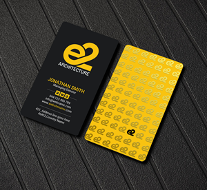 Diseño de Tarjeta de Presentación por Creations Box 2015 para E2 Architecture | Diseño: #29034269