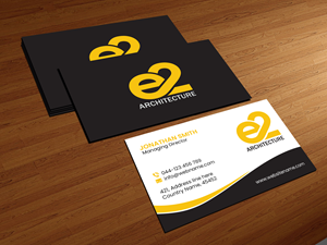 Diseño de Tarjeta de Presentación por Creations Box 2015 para E2 Architecture | Diseño: #29035401