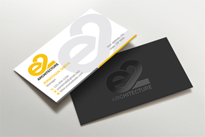 Design de Carte de Visite par LAXMI DESIGNHUB pour E2 Architecture | Design : #29043580