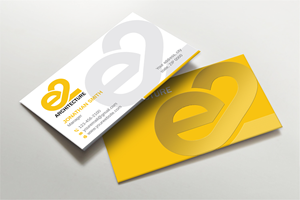 Design de Carte de Visite par LAXMI DESIGNHUB pour E2 Architecture | Design : #29043582