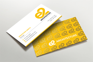 Business Card Design by LAXMI DESIGNHUB for E2 Architecture | Design: #29043583