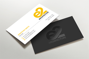 Business Card Design by LAXMI DESIGNHUB for E2 Architecture | Design: #29043585
