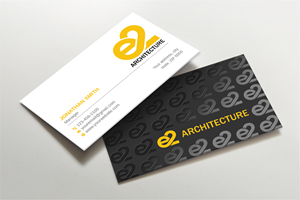 Business Card Design by LAXMI DESIGNHUB for E2 Architecture | Design: #29043586
