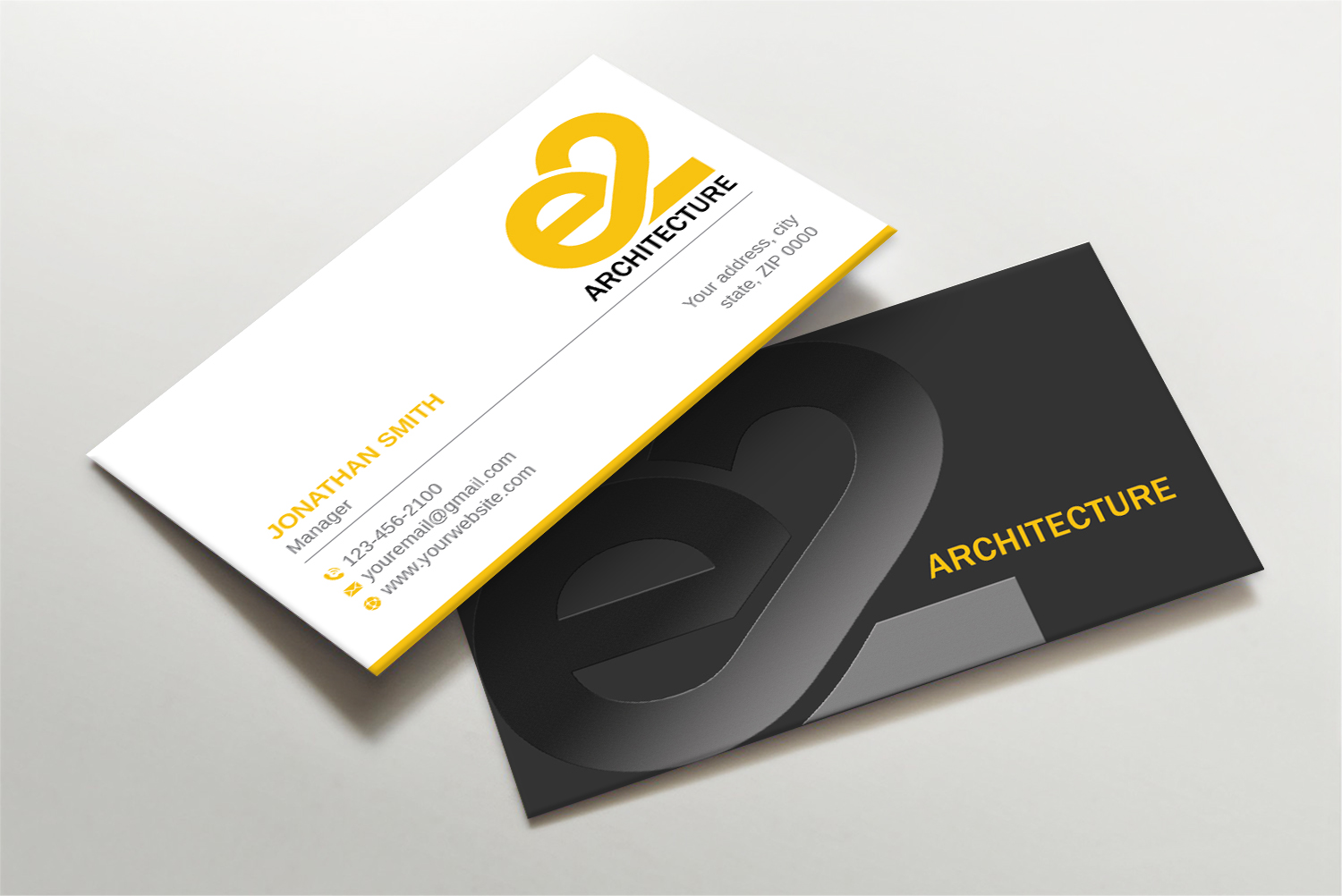 Business Card Design by LAXMI DESIGNHUB for E2 Architecture | Design #29043587