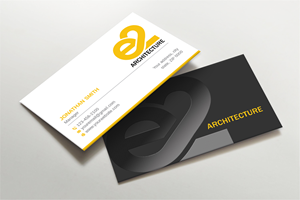 Business Card Design by LAXMI DESIGNHUB for E2 Architecture | Design: #29043587