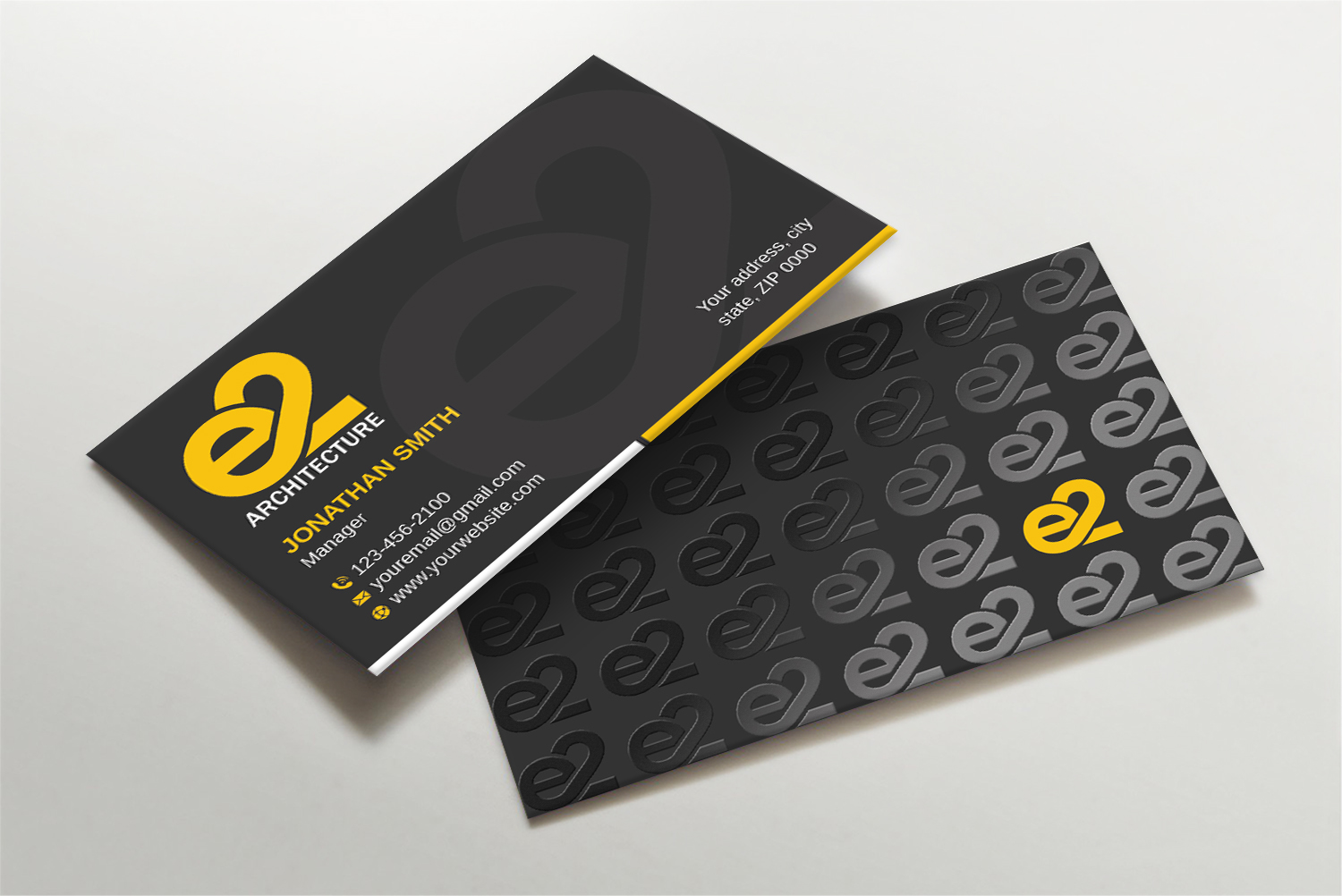 Business Card Design by LAXMI DESIGNHUB for E2 Architecture | Design #29043591