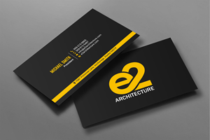Business Card Design by chandrayaan.creative for E2 Architecture | Design: #29031689