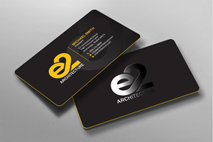 Business Card Design by chandrayaan.creative for E2 Architecture | Design: #29031696