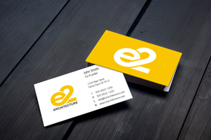 Diseño de Tarjeta de Presentación por Mariana-a para E2 Architecture | Diseño: #29058450