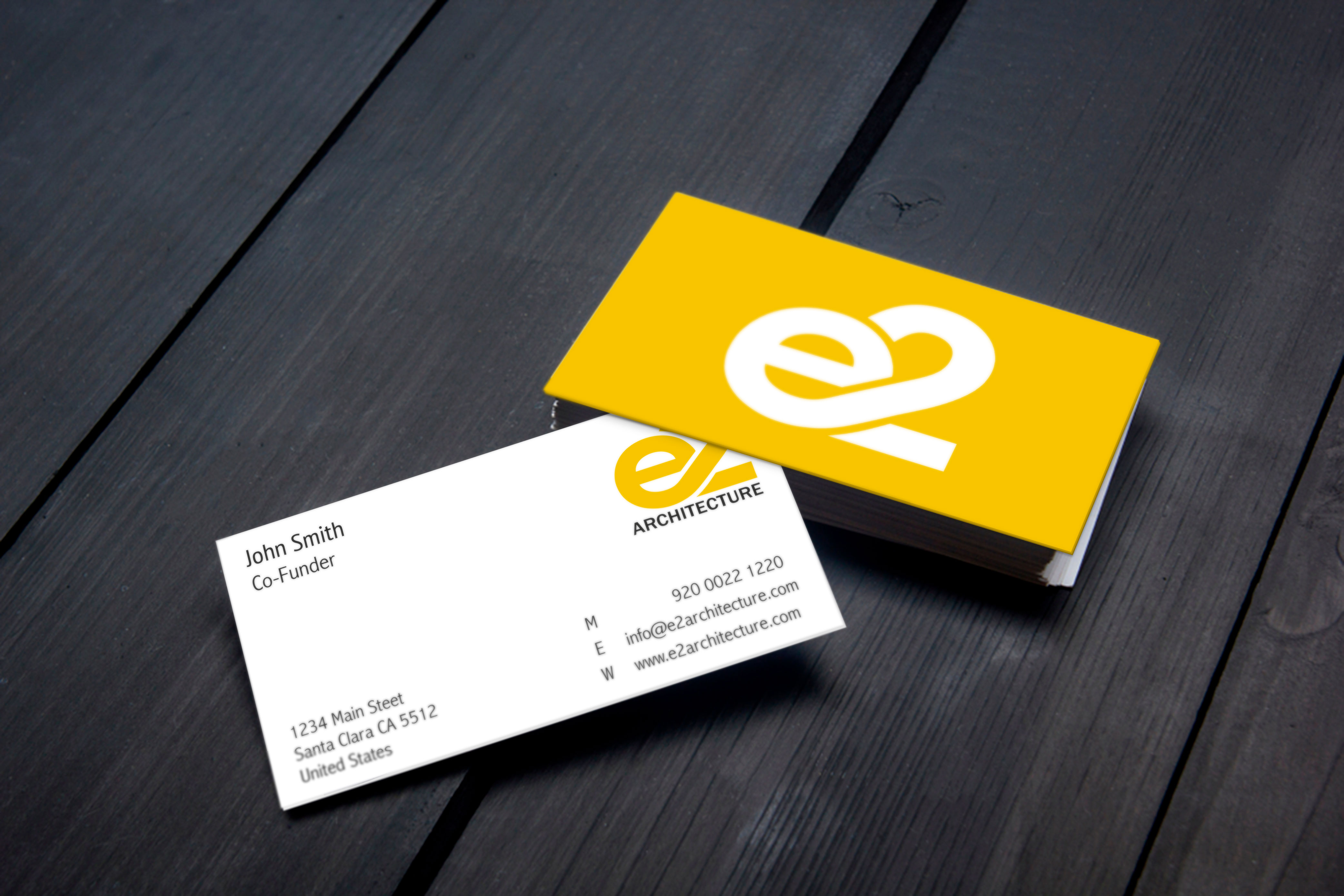 Business Card Design by Mariana-a for E2 Architecture | Design #29058480