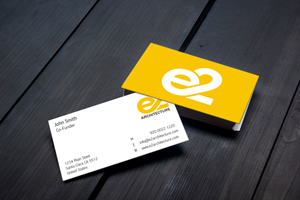Diseño de Tarjeta de Presentación por Mariana-a para E2 Architecture | Diseño: #29058480