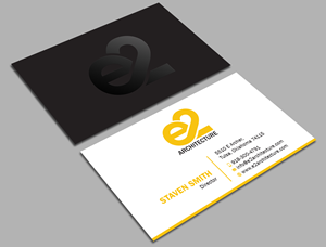 Design de Carte de Visite par Tripti Ranjan Gain pour E2 Architecture | Design : #29031144