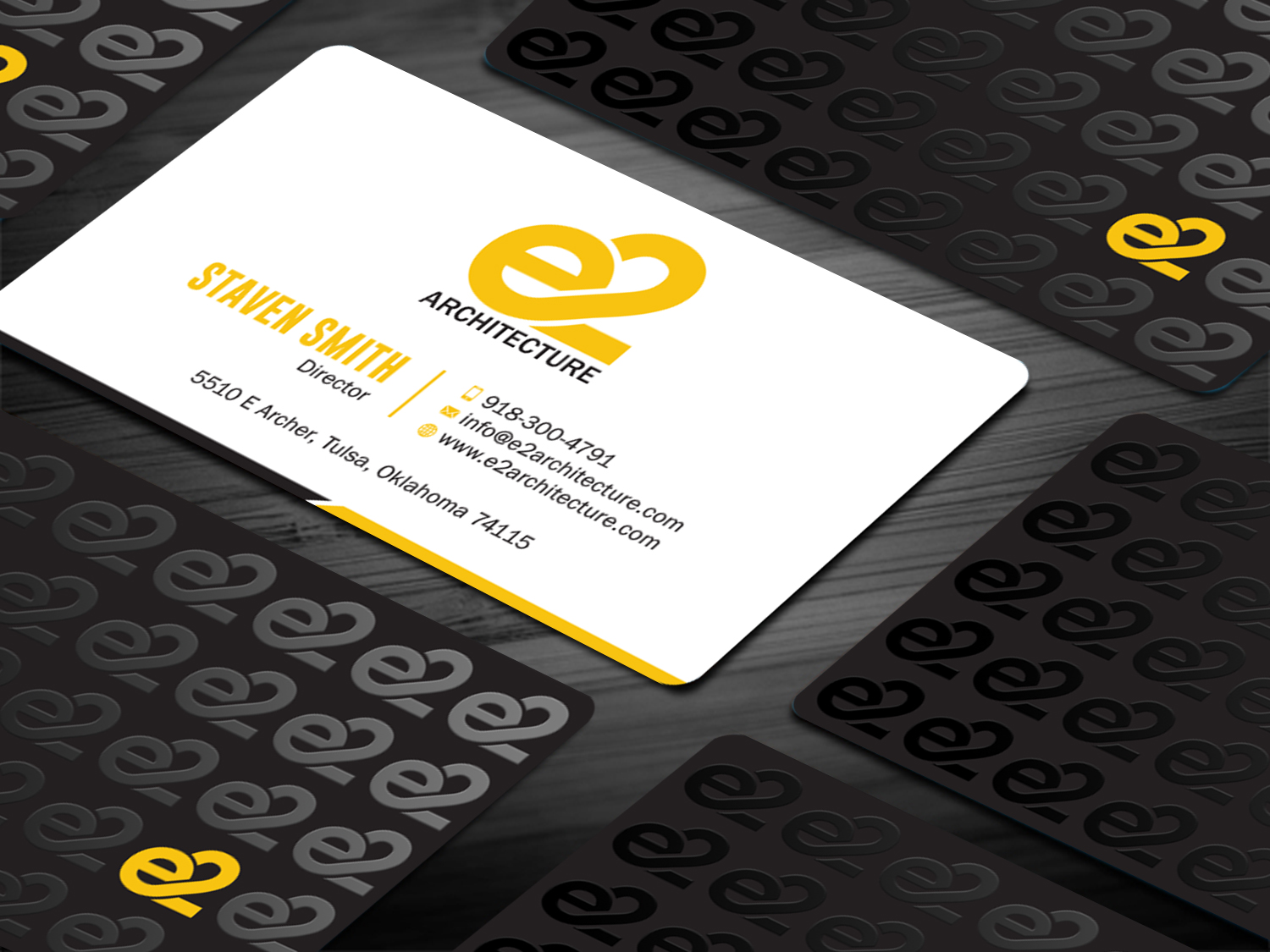Design de Carte de Visite par Tripti Ranjan Gain pour E2 Architecture | Design #29031154