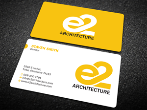 Visitenkarten-Design von Tripti Ranjan Gain für E2 Architecture | Design: #29031166