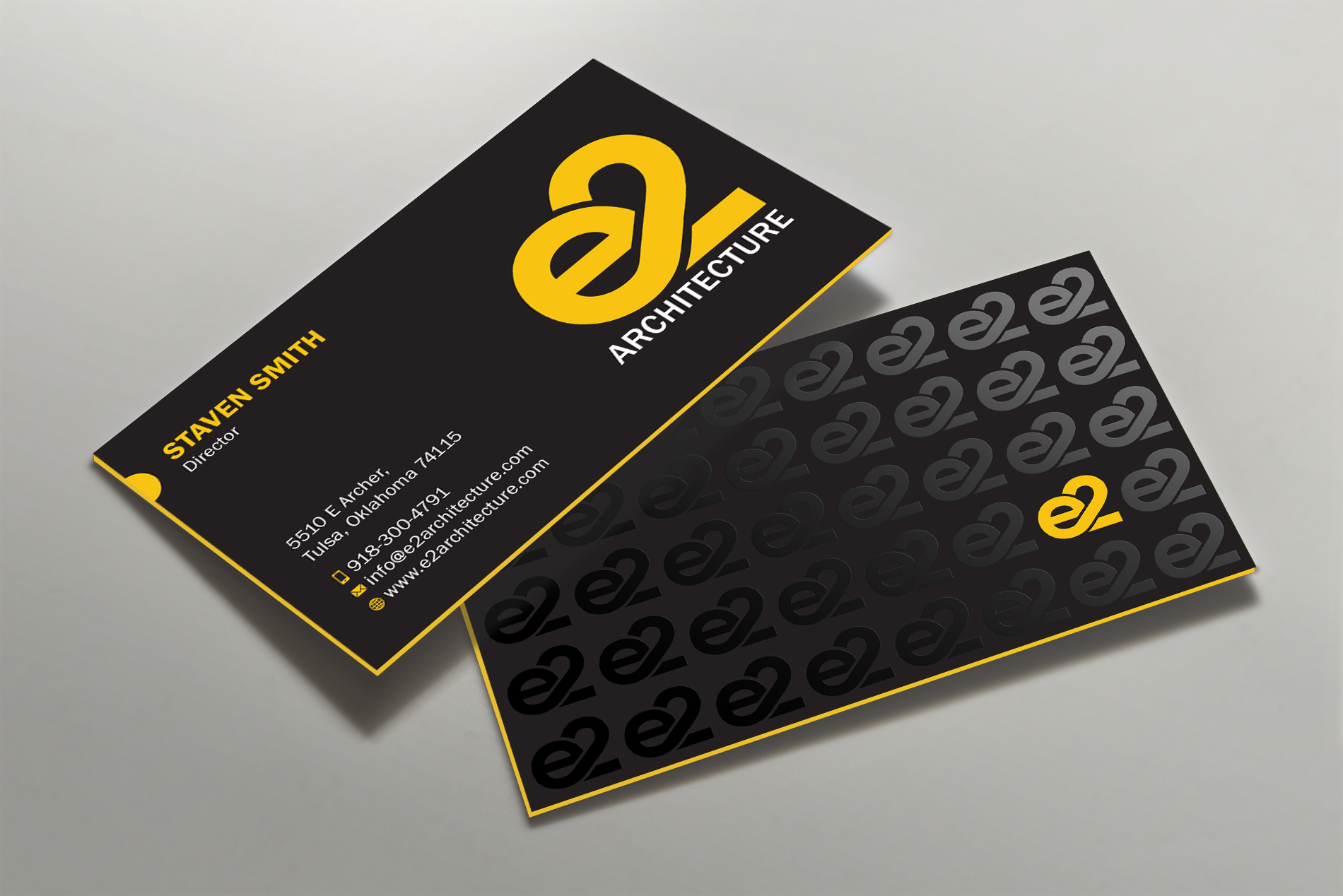 Design de Carte de Visite par Tripti Ranjan Gain pour E2 Architecture | Design #29031168
