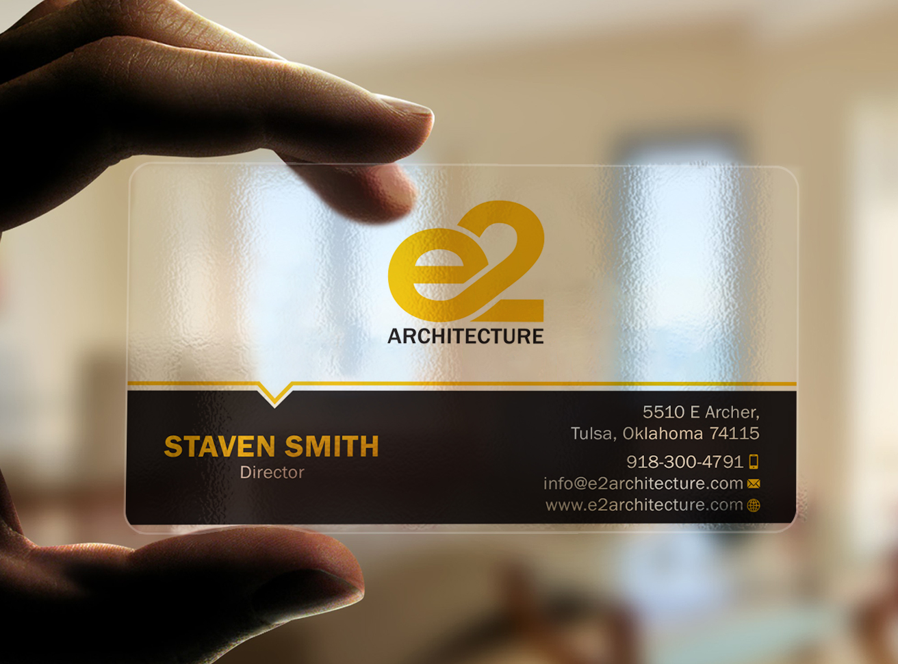 Design de Carte de Visite par Tripti Ranjan Gain pour E2 Architecture | Design #29031170