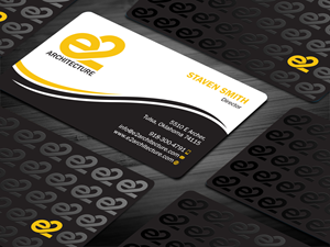 Design de Carte de Visite par Tripti Ranjan Gain pour E2 Architecture | Design : #29031183