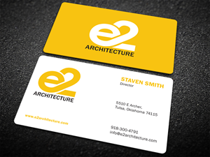 Design de Carte de Visite par Tripti Ranjan Gain pour E2 Architecture | Design : #29031185