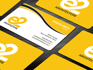 Design de Carte de Visite par Tripti Ranjan Gain pour E2 Architecture | Design : #29031189