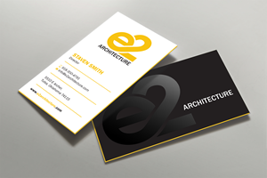 Design de Carte de Visite par Tripti Ranjan Gain pour E2 Architecture | Design : #29031191