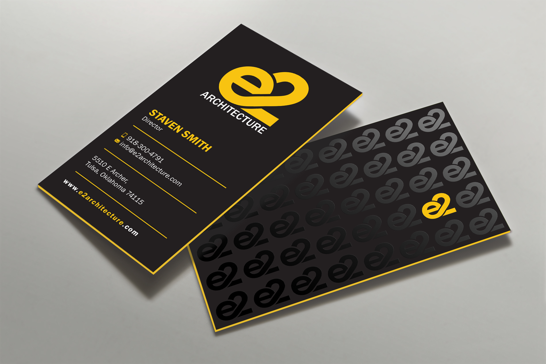 Design de Carte de Visite par Tripti Ranjan Gain pour E2 Architecture | Design #29031192