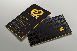 Design de Carte de Visite par Tripti Ranjan Gain pour E2 Architecture | Design : #29031192