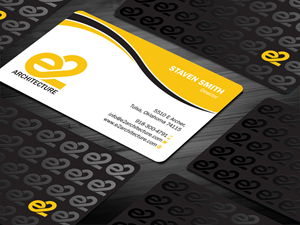 Design de Carte de Visite par Tripti Ranjan Gain pour E2 Architecture | Design : #29031193