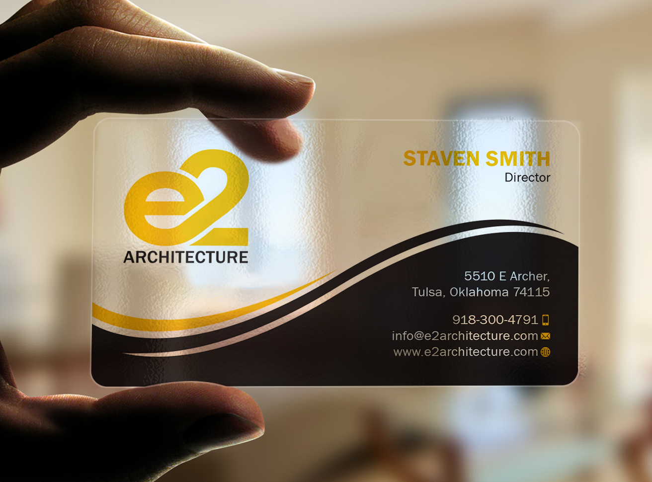 Business Card Design by Tripti Ranjan Gain for E2 Architecture | Design #29031194