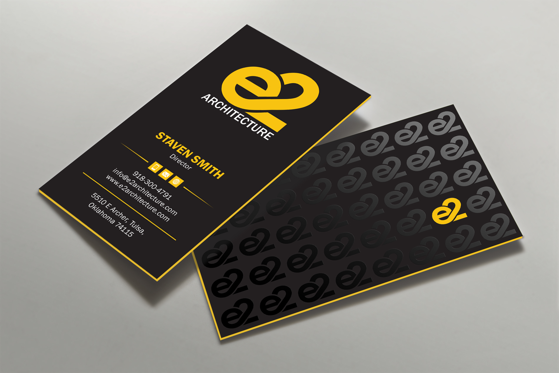 Design de Carte de Visite par Tripti Ranjan Gain pour E2 Architecture | Design #29031195