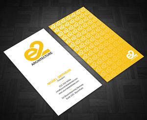 Business Card Design by Bonna 3 for E2 Architecture | Design: #29032440