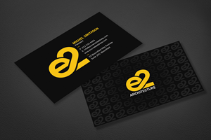 Business Card Design by Bonna 3 for E2 Architecture | Design: #29032516