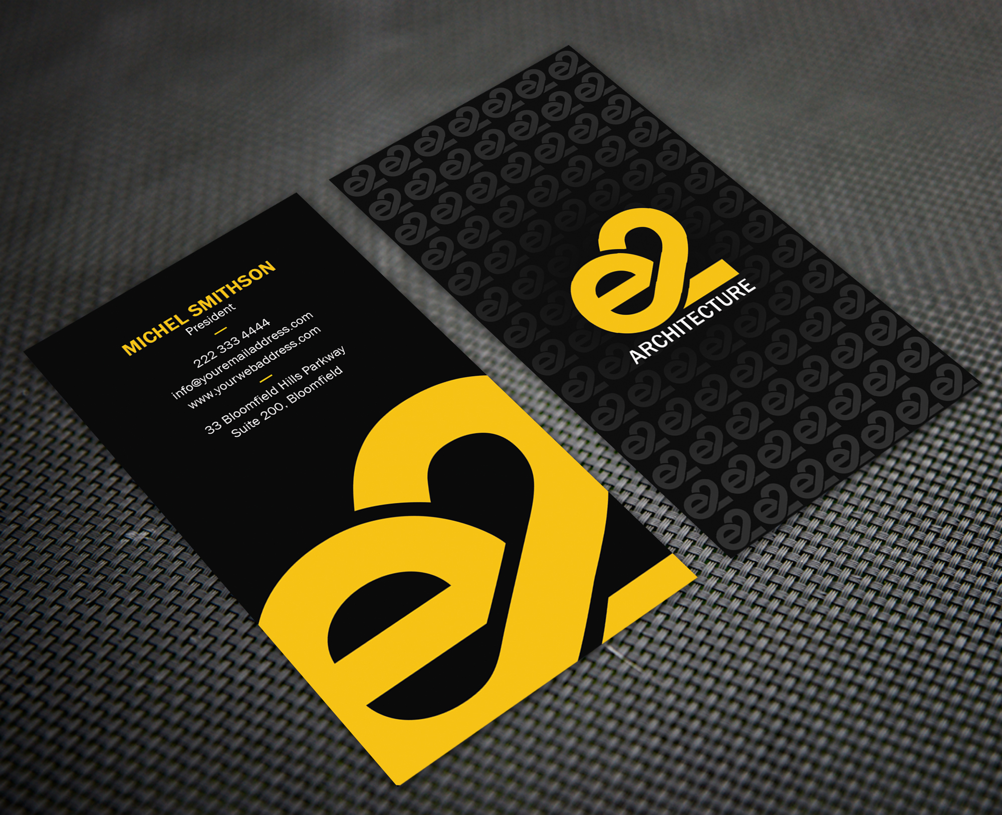 Diseño de Tarjeta de Presentación por Bonna 3 para E2 Architecture | Diseño #29032539