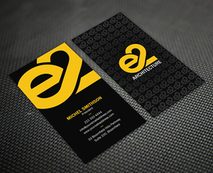 Business Card Design by Bonna 3 for E2 Architecture | Design: #29055576