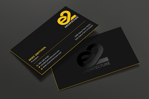 Design de Carte de Visite par DesignShout pour E2 Architecture | Design : #29030645