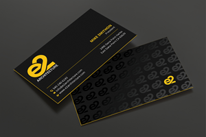 Design de Carte de Visite par DesignShout pour E2 Architecture | Design : #29030659