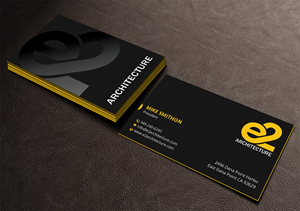 Diseño de Tarjeta de Presentación por DesignShout para E2 Architecture | Diseño: #29030695