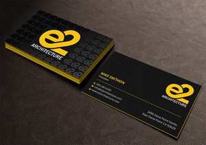 Design de Carte de Visite par DesignShout pour E2 Architecture | Design : #29030975