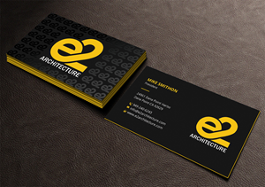 Diseño de Tarjeta de Presentación por DesignShout para E2 Architecture | Diseño: #29031174