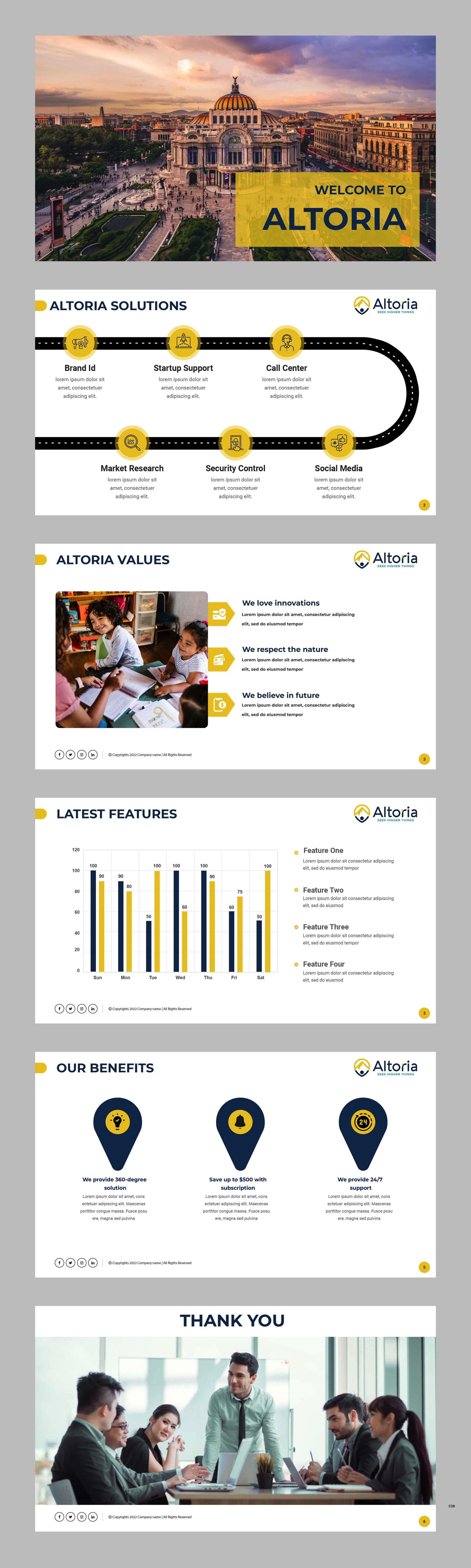 PowerPoint Design by pb for MQM Soluciones, S.C. | Design #29032989