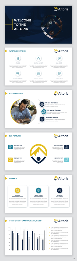 PowerPoint-Design von pb für MQM Soluciones, S.C. | Design: #29032991