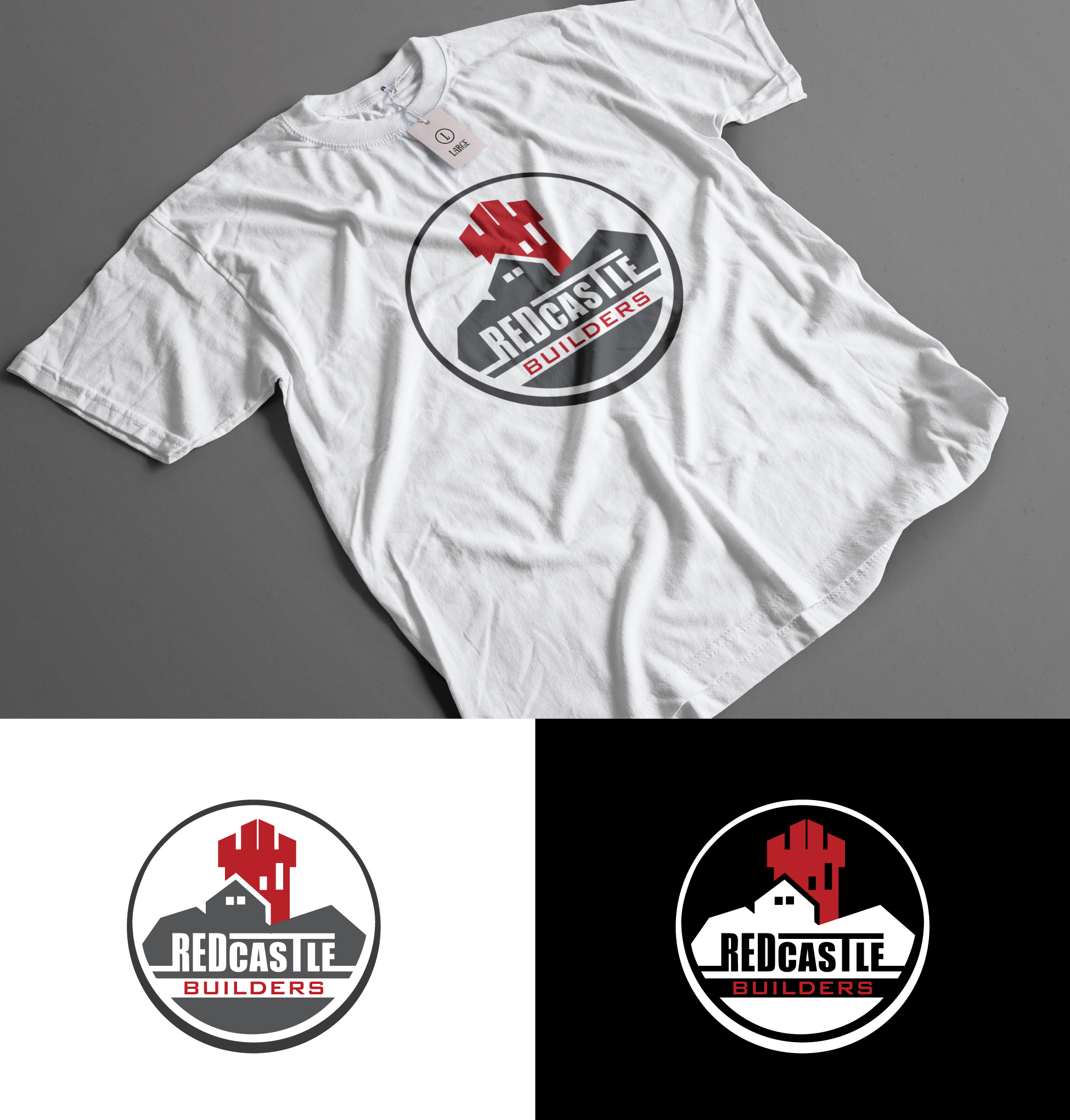 Diseño de Logo por StromDesignHub para Redcastle Buiders | Diseño #29035340