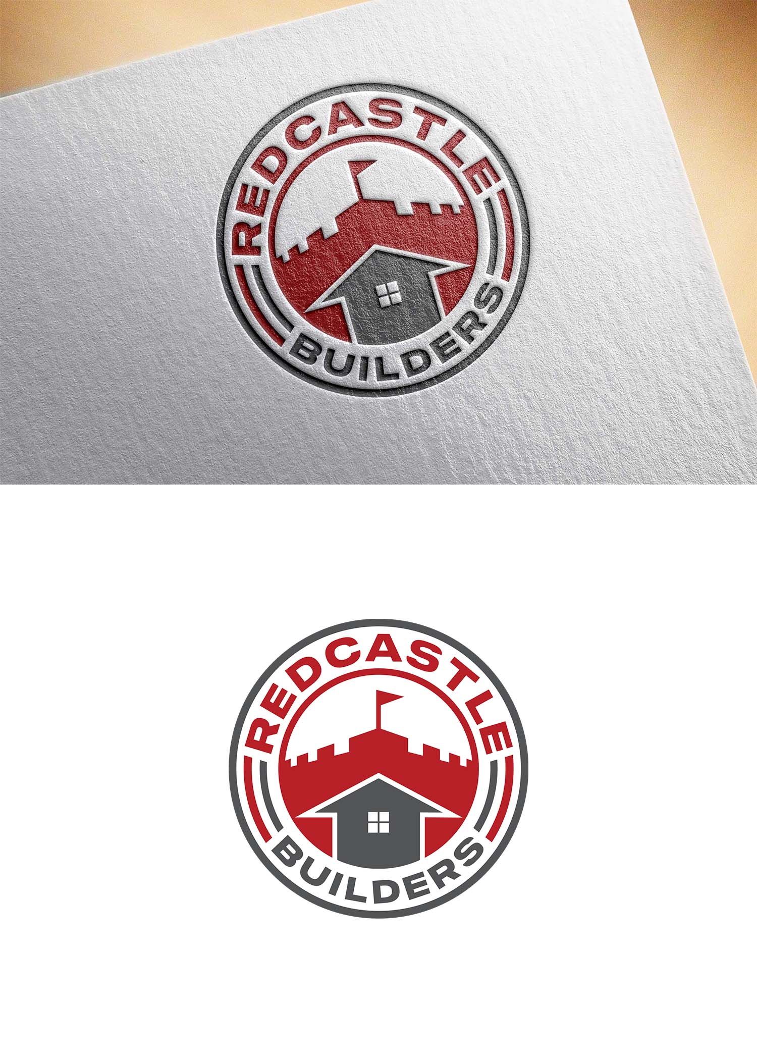 Logo Design by SastrovariuZ for Redcastle Buiders | Design #29030187