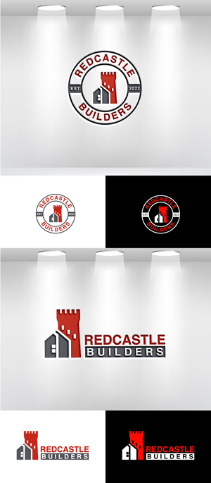 Diseño de Logo por Mi Design1 para Redcastle Buiders | Diseño: #29029646