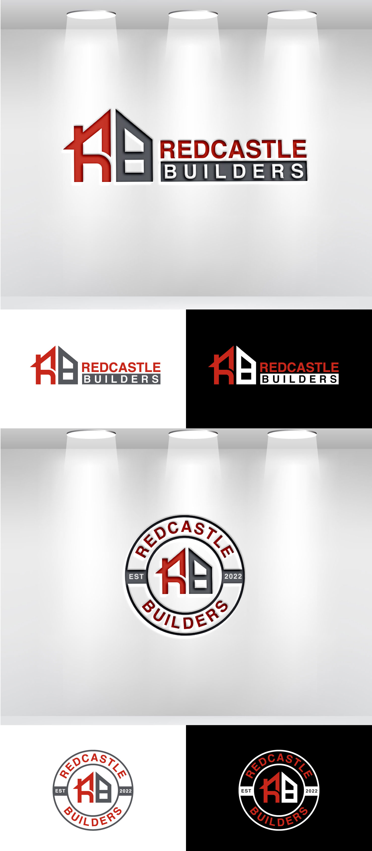 Logo-Design von Mi Design1 für Redcastle Buiders | Design #29029780