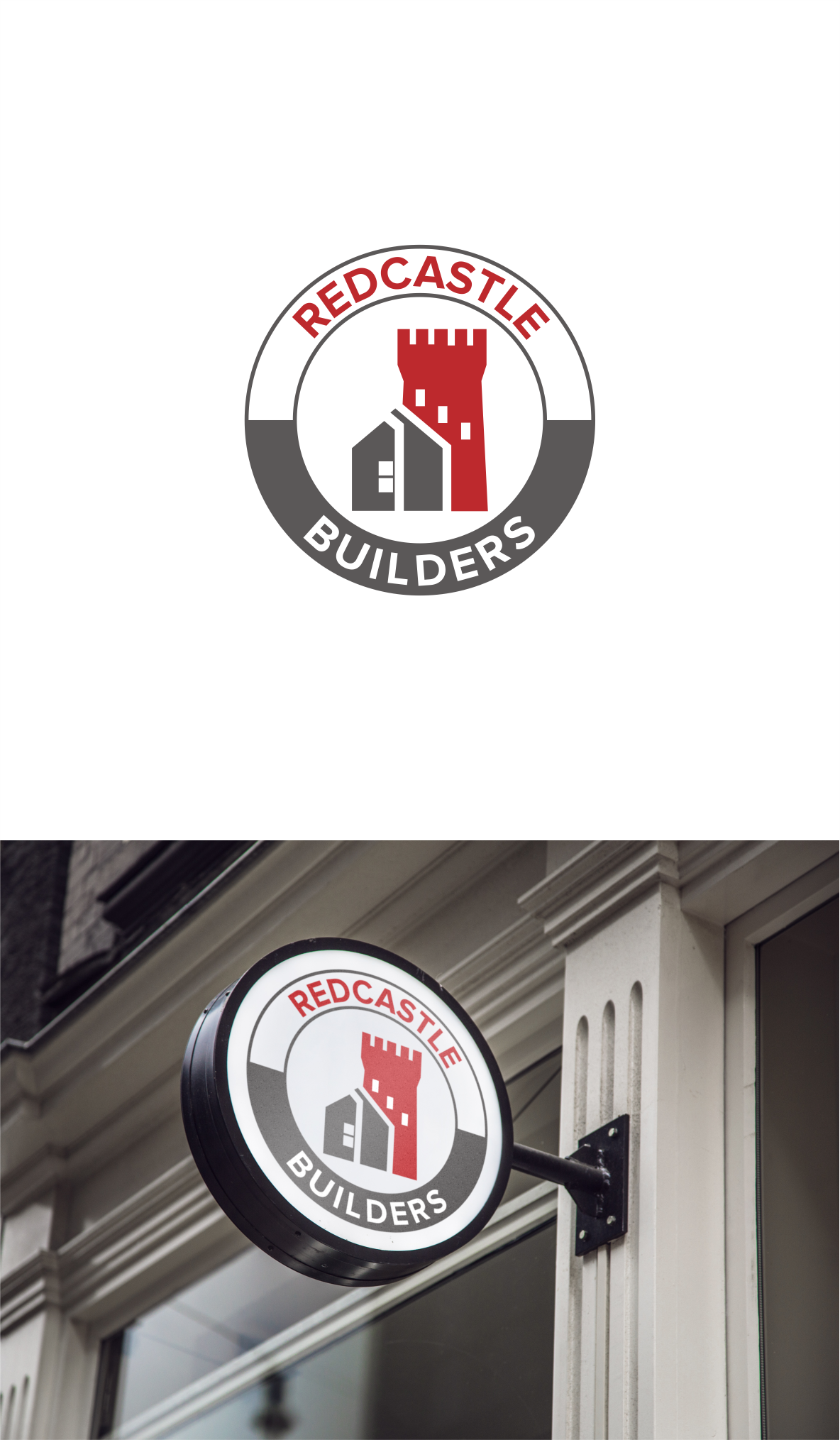 Logo Design by Tubeng for Redcastle Buiders | Design #29029726
