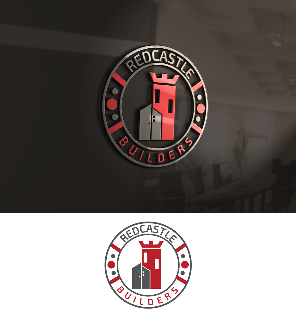 Logo Design by we with for Redcastle Buiders | Design #29032234