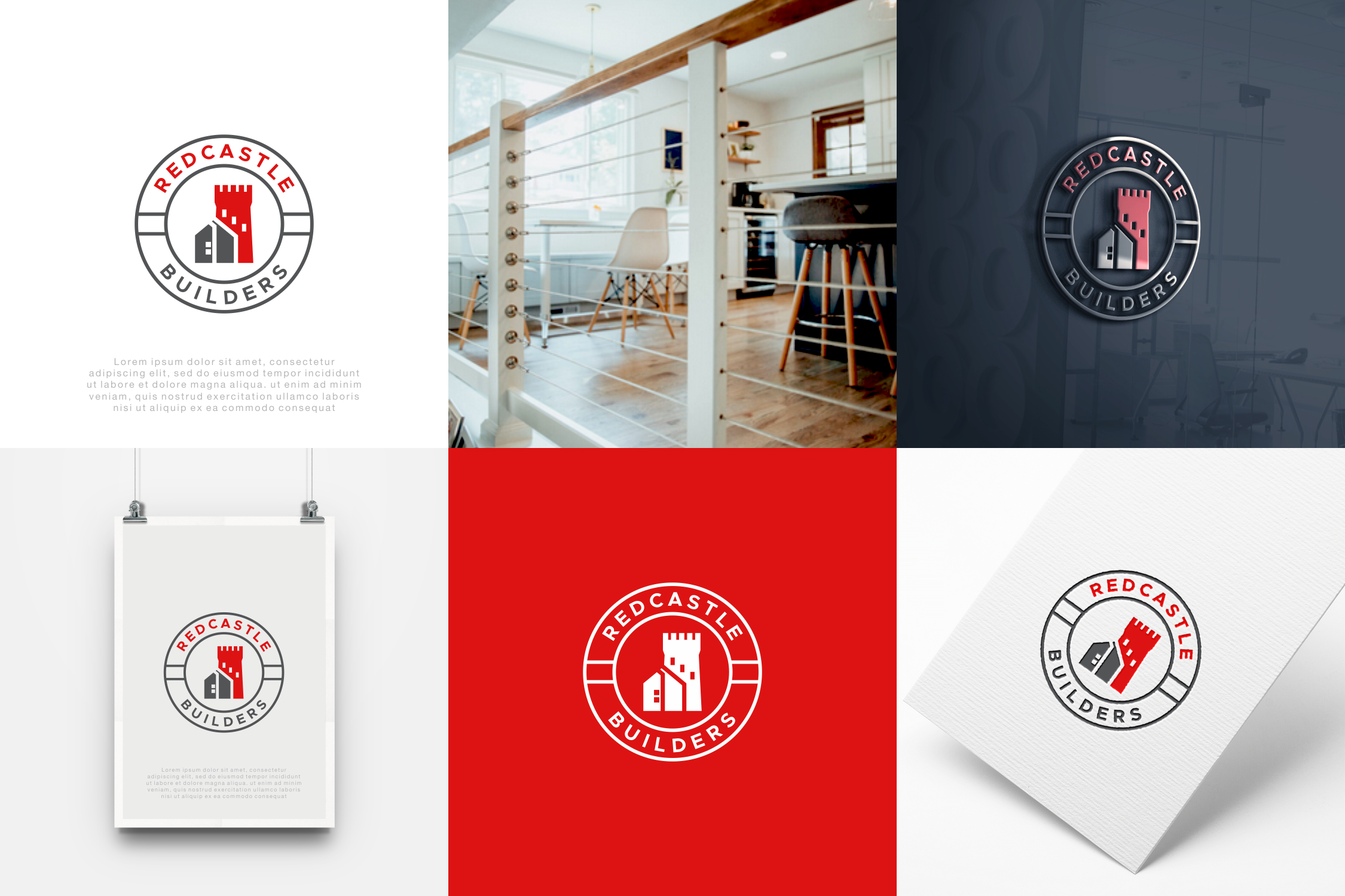 Logo-Design von sabina aiko für Redcastle Buiders | Design #29040063